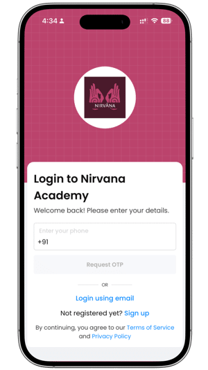 Nirvana App Preview
